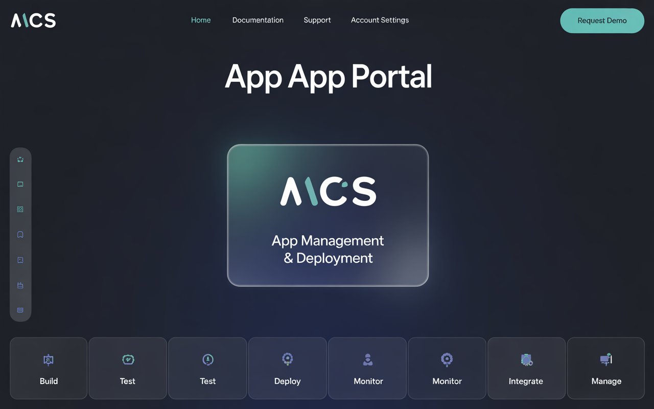 MCS App Portal