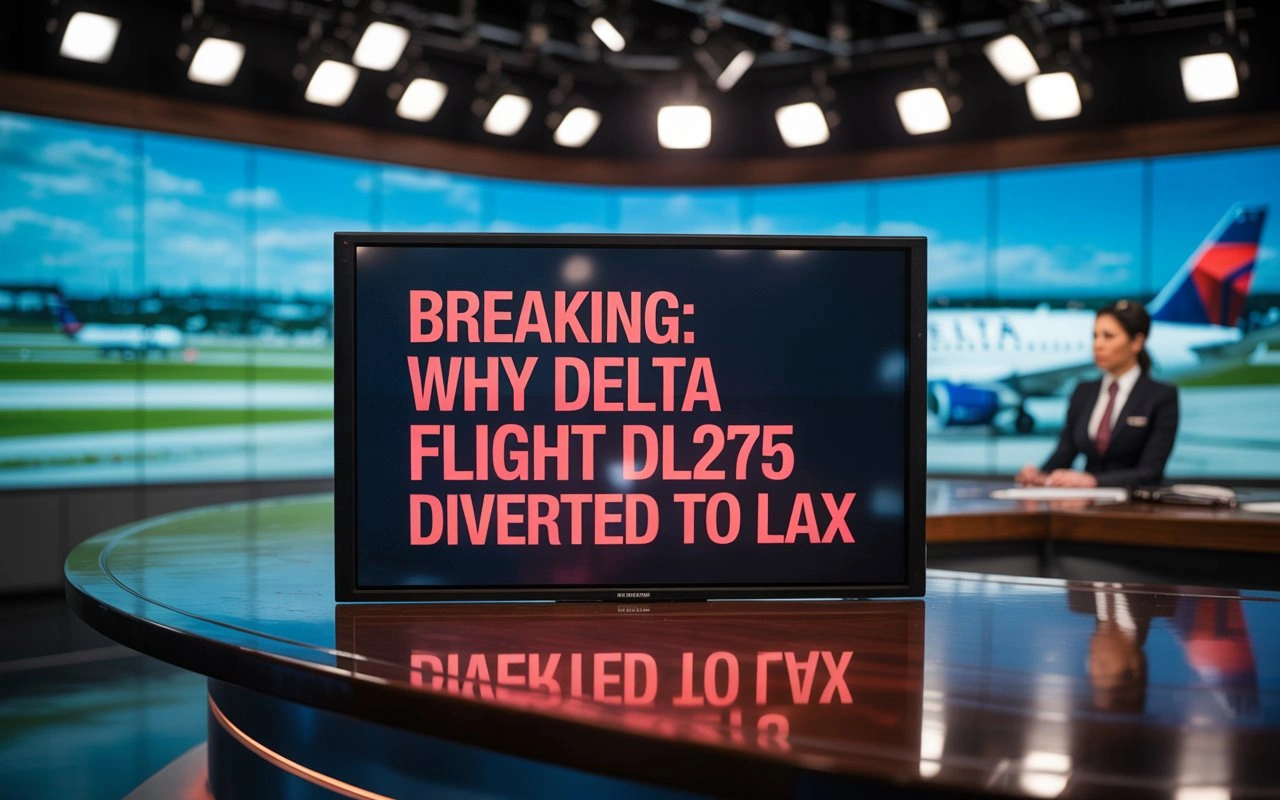 Delta Flight DL275 Diverted to LAX