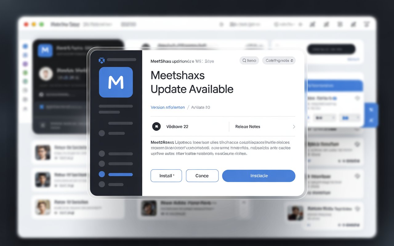 Software Meetshaxs update