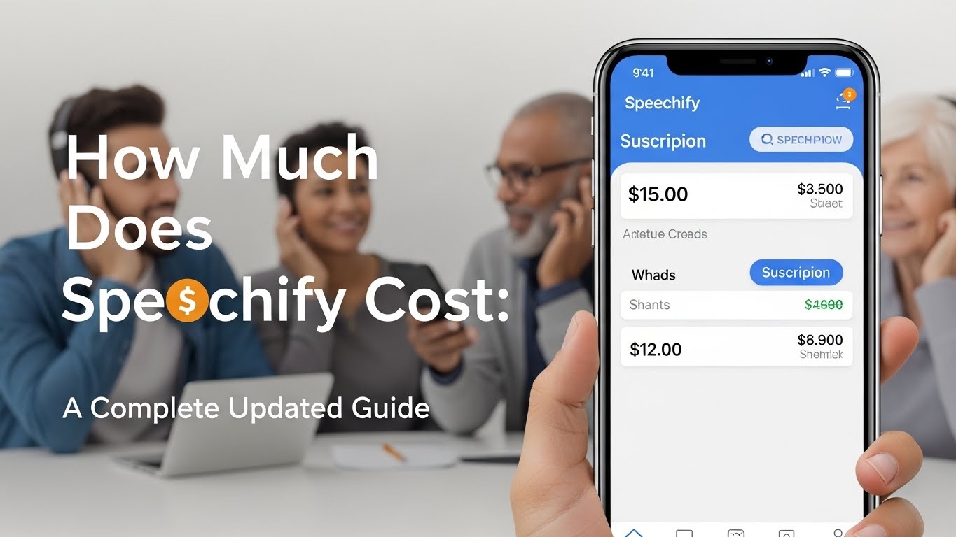 how much Speechify costs