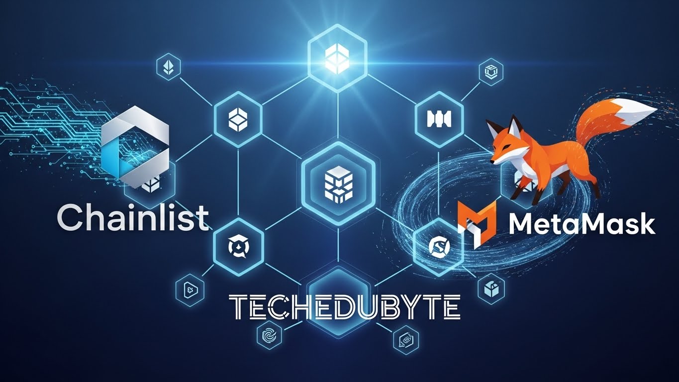 chainlist metamask techedubyte